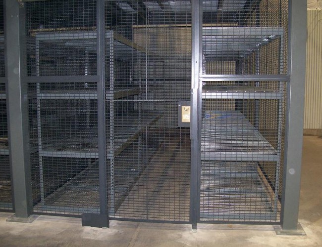 Pic 5 Carswell Air Force Base Mezz & Wire Mesh Partition